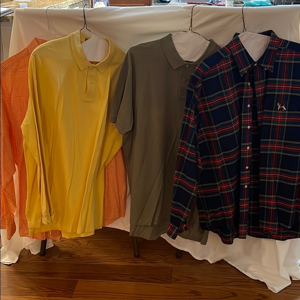 Four Ralph Lauren 2shirts and 2 polos all four for $40!!